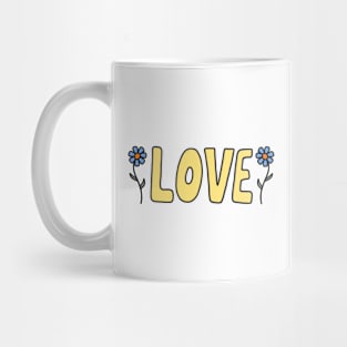 LOVE FLOWERS | Julia Healy Mug